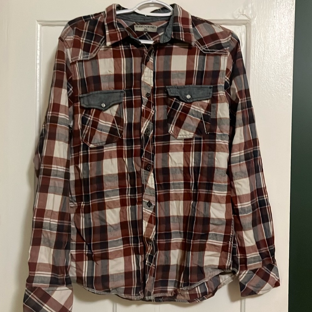 🌸3/$15🌸 Beans Bones Men’s flannel